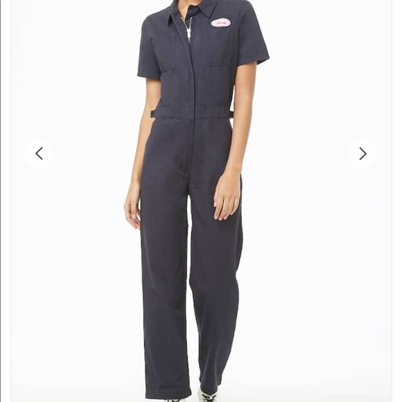 forever 21 utility jumpsuit
